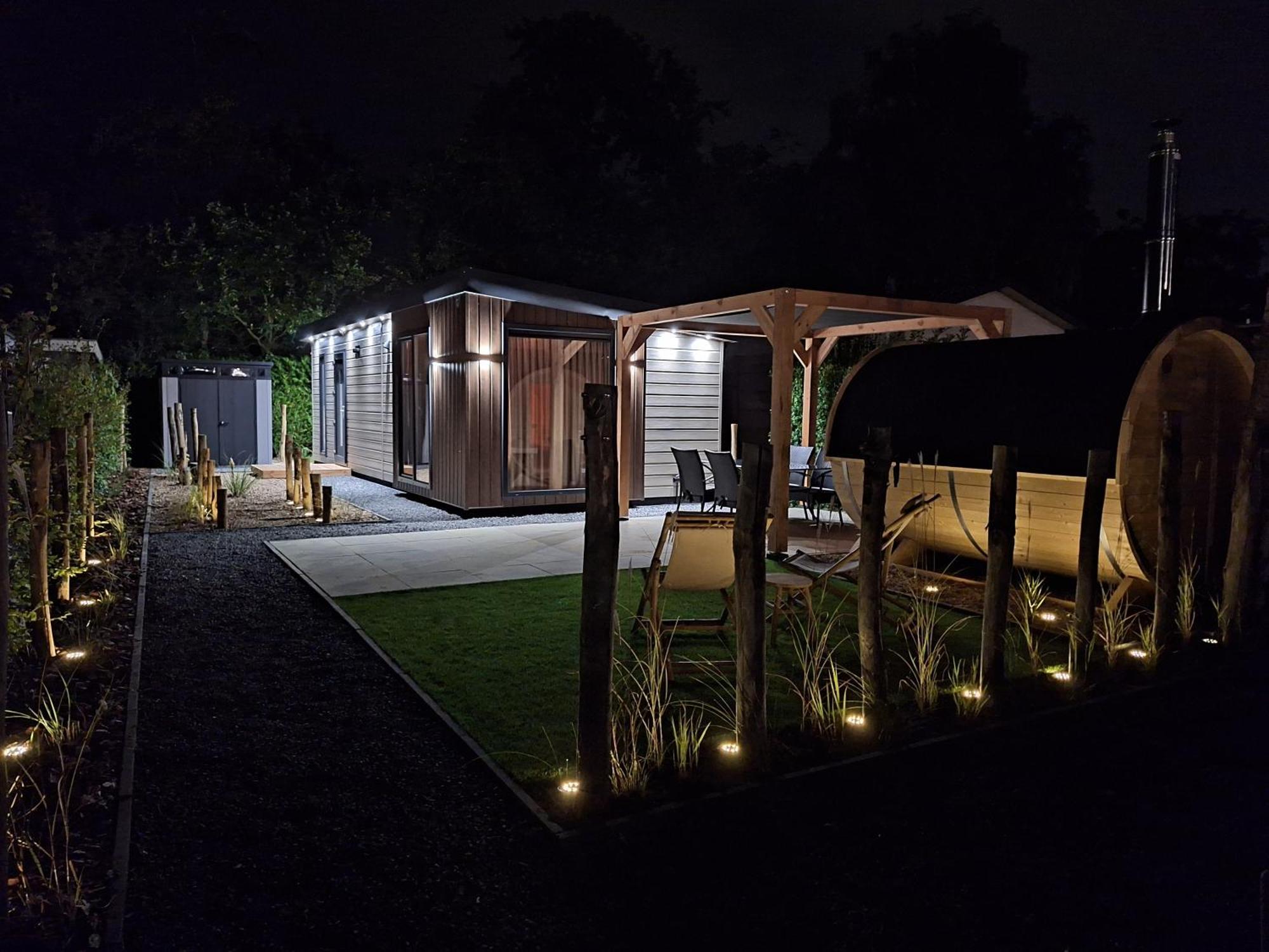 'Relax Lodge Sea' - Wellness Lodge In Zeeland - Private Sauna - Airco - Garden - Outdoor Swimming Pool - Free Wifi, Towels & Bed Linen Heinkenszand Eksteriør bilde