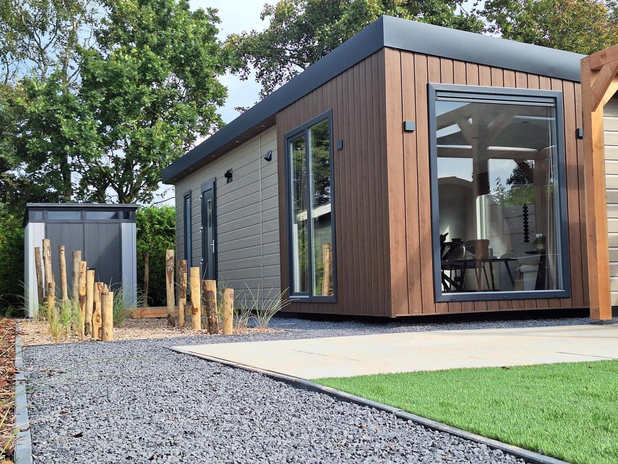 'Relax Lodge Sea' - Wellness Lodge In Zeeland - Private Sauna - Airco - Garden - Outdoor Swimming Pool - Free Wifi, Towels & Bed Linen Heinkenszand Eksteriør bilde
